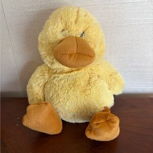 Cozy Plush Warmiesl Yellow Duckling Microwavable Plush heated for relaxation
